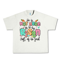 Pistachio easter he is not here for he has risen just as he Urban Heavy Tee - LillyAllenDesigns