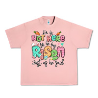 Salmon easter he is not here for he has risen just as he Urban Heavy Tee - LillyAllenDesigns
