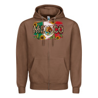 Chestnut Mexico Zipper Hoodie - RanaPortraitStore