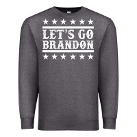 Charcoal Heather Let's Go Brandon Impeach Premium Sweatshirt - Jasminsmagicworld