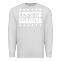 Dove Grey Let's Go Brandon Impeach Premium Sweatshirt - Jasminsmagicworld