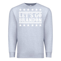 Heather Grey Let's Go Brandon Impeach Premium Sweatshirt - Jasminsmagicworld