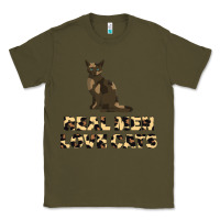 Army Green Real Men Love Cats Classic Tee - Bettercallsaul