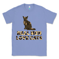 Colony Blue Real Men Love Cats Classic Tee - Bettercallsaul