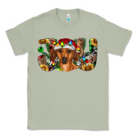 Matcha dachshund christmas joy Classic Tee - RanaPortraitStore