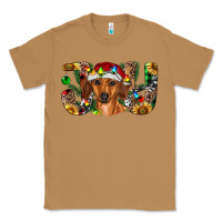 Toasted Coconut dachshund christmas joy Classic Tee - RanaPortraitStore
