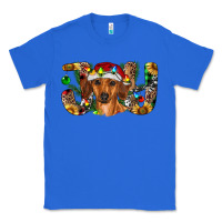 True Royal dachshund christmas joy Classic Tee - RanaPortraitStore