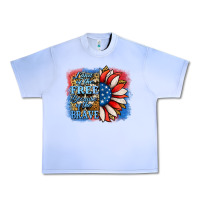 Grape Ice patriotic sunflower land of the free Urban Heavy Tee - Jasminsmagicworld