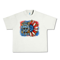 Pistachio patriotic sunflower land of the free Urban Heavy Tee - Jasminsmagicworld