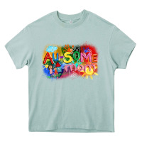 Arona Au-some mom Autism Heavy Core Tee - FaDigitalArtStudio