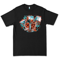 Black American wines Premium Tee - FaDigitalArtStudio