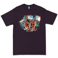 Plum American wines Premium Tee - FaDigitalArtStudio