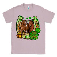 Lilac St. Patrick's Day horse horseshoe Classic Tee - OliviaCreatesArt