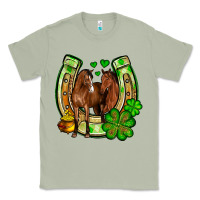 Matcha St. Patrick's Day horse horseshoe Classic Tee - OliviaCreatesArt