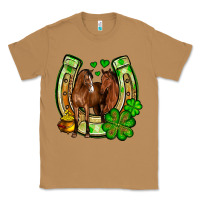 Toasted Coconut St. Patrick's Day horse horseshoe Classic Tee - OliviaCreatesArt