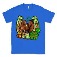 True Royal St. Patrick's Day horse horseshoe Classic Tee - OliviaCreatesArt