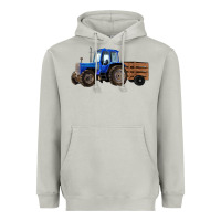 Moon Dust Farm Tractor Heavyweight Hoodie - RanaPortraitStore