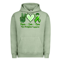 Pigment Oil Green Peace Love Cure Non Hodgkins Lympoma Urban Hoodie - Jasminsmagicworld