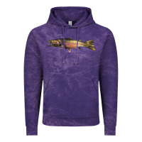 Cloud Purple Steelhead Trout Vintage Hoodie - LillyAllenDesigns