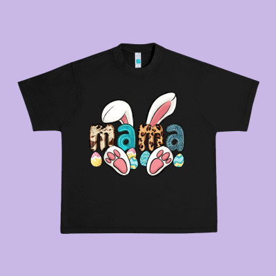 Mama Easter Urban Heavy Tee Designed By Lillyallendesigns