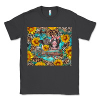 Baby Pigs With Leopard Cowhide And Sunflowers Classic Tee | Teevron