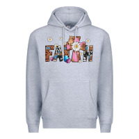 Heather Grey faith cross Premium Hoodie - Artiststas