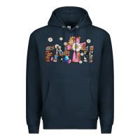 Navy faith cross Premium Hoodie - Artiststas