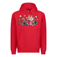 Red faith cross Premium Hoodie - Artiststas