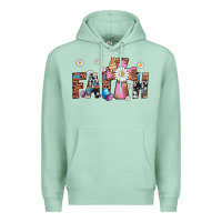 Seafoam faith cross Premium Hoodie - Artiststas