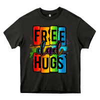 Asphalt free dad hugs Heavy Core Tee - OliviaCreatesArt