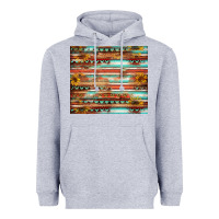 Heather Grey sunflower Heavyweight Hoodie - Jasminsmagicworld
