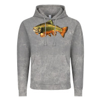 Cloud Rock leaping brook trout Vintage Hoodie - LillyAllenDesigns
