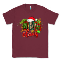 Burgundy christmas maw claus Classic Tee - FaDigitalArtStudio