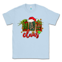 Dusty Blue christmas maw claus Classic Tee - FaDigitalArtStudio