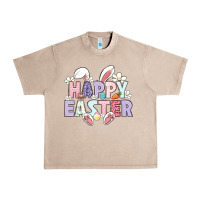 French Oak happy easter Urban Heavy Tee - LillyAllenDesigns