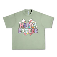 Oil Green happy easter Urban Heavy Tee - LillyAllenDesigns