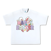White happy easter Urban Heavy Tee - LillyAllenDesigns