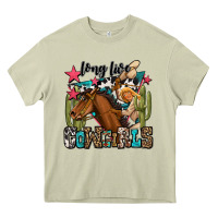 Mossy long live cowgirls Heavy Core Tee - OliviaCreatesArt