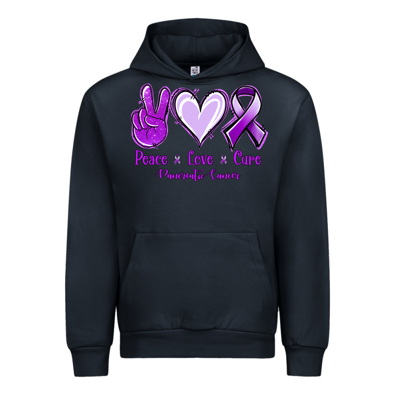 Pace Love Cure Pancreatic Cancer Urban Hoodie by Jasminsmagicworld | Teevron