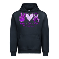 Navy Pace Love Cure Pancreatic Cancer Urban Hoodie - Jasminsmagicworld