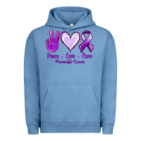 Pigment Pebble Blue Pace Love Cure Pancreatic Cancer Urban Hoodie - Jasminsmagicworld