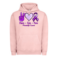Pigment Salmon Pace Love Cure Pancreatic Cancer Urban Hoodie - Jasminsmagicworld