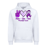 White Pace Love Cure Pancreatic Cancer Urban Hoodie - Jasminsmagicworld