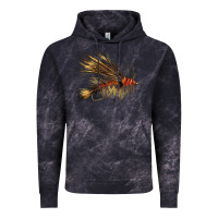 Cloud Black Fish Fly Vintage Hoodie - LillyAllenDesigns