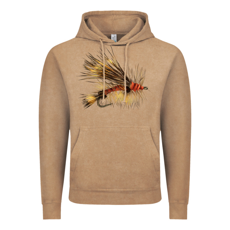 Fish Fly Vintage Hoodie by LillyAllenDesigns | Teevron