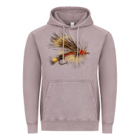 Vintage Zinc Fish Fly Vintage Hoodie - LillyAllenDesigns