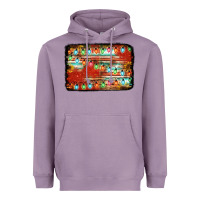 Lavender christmas serape sunflower background Heavyweight Hoodie - Jasminsmagicworld
