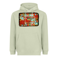 Matcha christmas serape sunflower background Heavyweight Hoodie - Jasminsmagicworld
