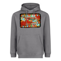 Storm christmas serape sunflower background Heavyweight Hoodie - Jasminsmagicworld