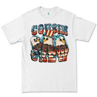White Cousin crew Premium Tee - FaDigitalArtStudio